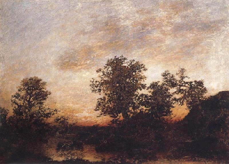 Ralph Blakelock After sundown oil painting picture